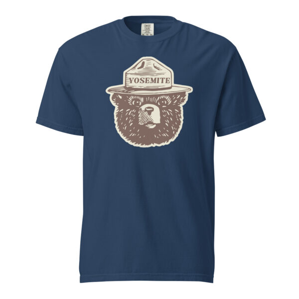 Yosemite National Park Smokey Hat Comfort Colors Shirt - Image 3