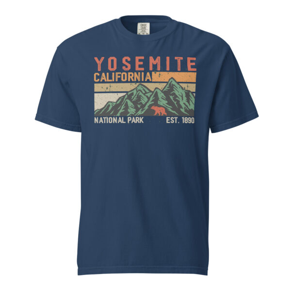 Yosemite National Park Wanderer Comfort Colors Shirt - Image 3