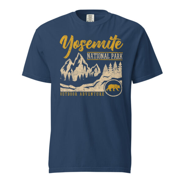 Yosemite National Park Adventure Comfort Colors Shirt - Image 3