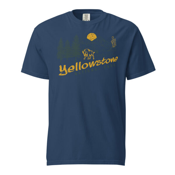 Yellowstone National Park Evening Stroll Comfort Colors Shirt - Image 3