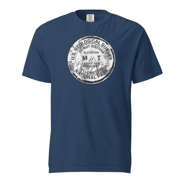 Yellowstone National Park Above Sea Comfort Colors Shirt - Image 3