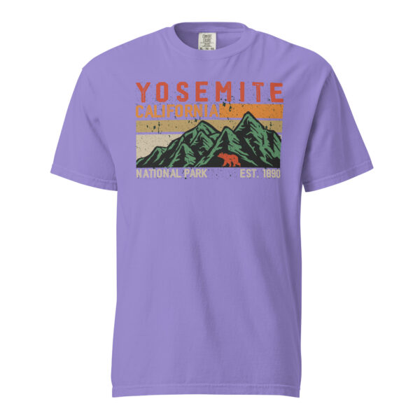 Yosemite National Park Wanderer Comfort Colors Shirt - Image 7