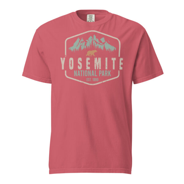 Yosemite National Park Badge Comfort Colors Shirt - Image 10