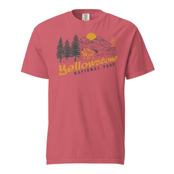 Yellowstone National Park Evening Stroll Comfort Colors Shirt - Image 9