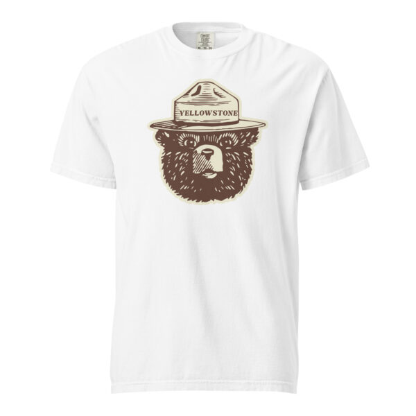 Yellowstone National Park Smokey Hat Comfort Colors Shirt - Image 13