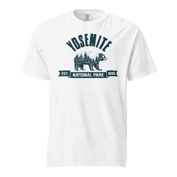 Yosemite National Park Bear Country Ribbon Comfort Colors Shirt - Image 14