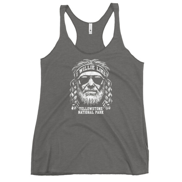 Willie Like Yellowstone National Park Ladies Tank - Image 9