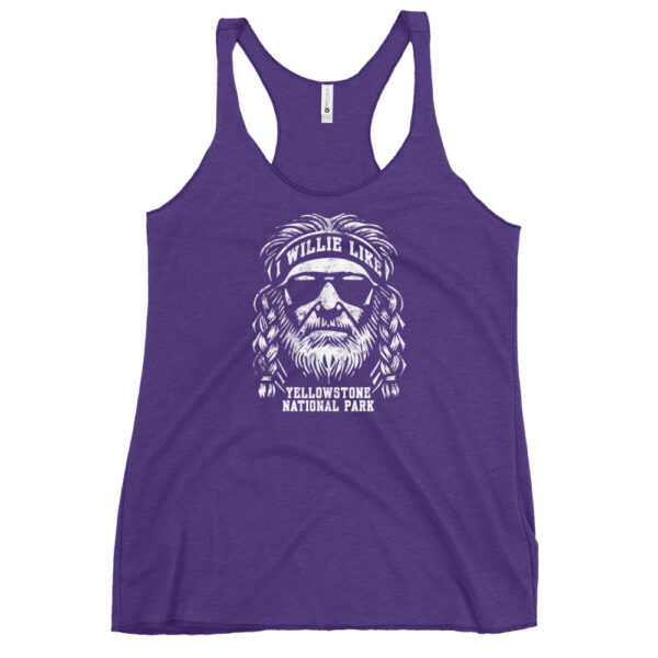 Willie Like Yellowstone National Park Ladies Tank - Image 5