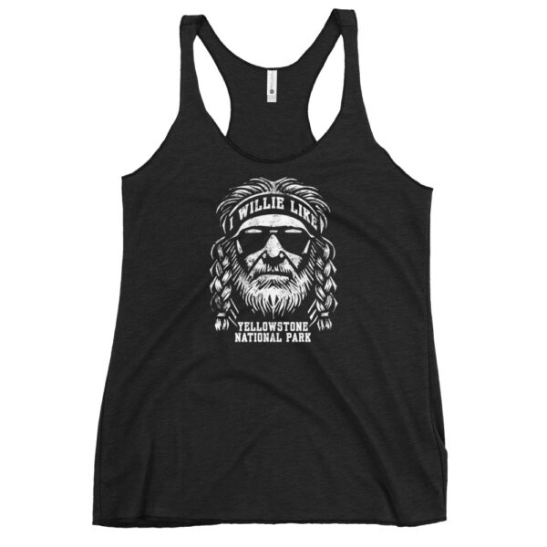 Willie Like Yellowstone National Park Ladies Tank - Image 2