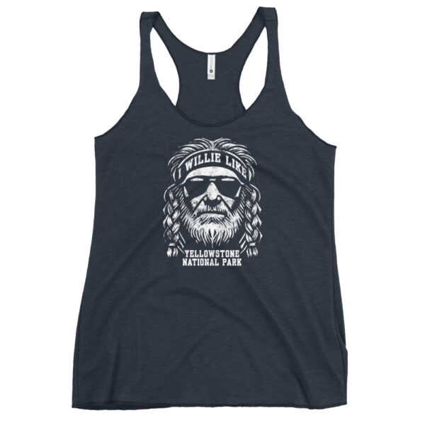 Willie Like Yellowstone National Park Ladies Tank - Image 3