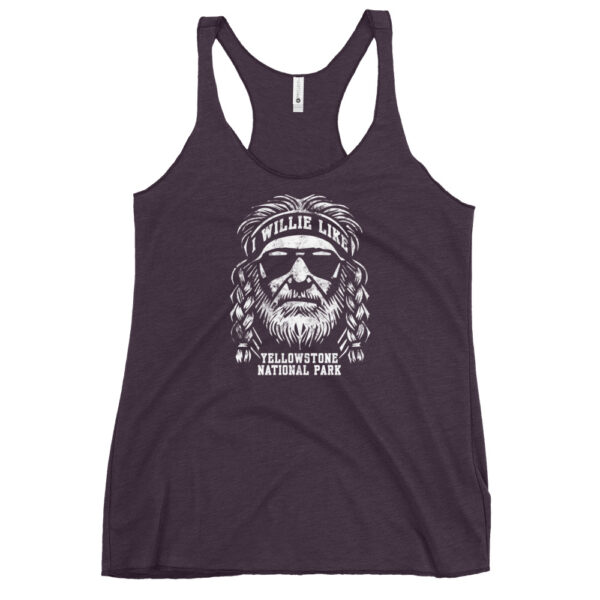 Willie Like Yellowstone National Park Ladies Tank - Image 4