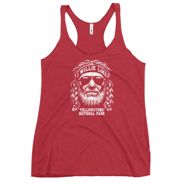 Willie Like Yellowstone National Park Ladies Tank - Image 6