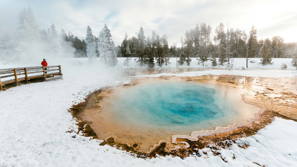 Yellowstone National Park in March