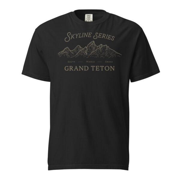 Grand Teton Skyline Series Comfort Colors Shirt - Image 2