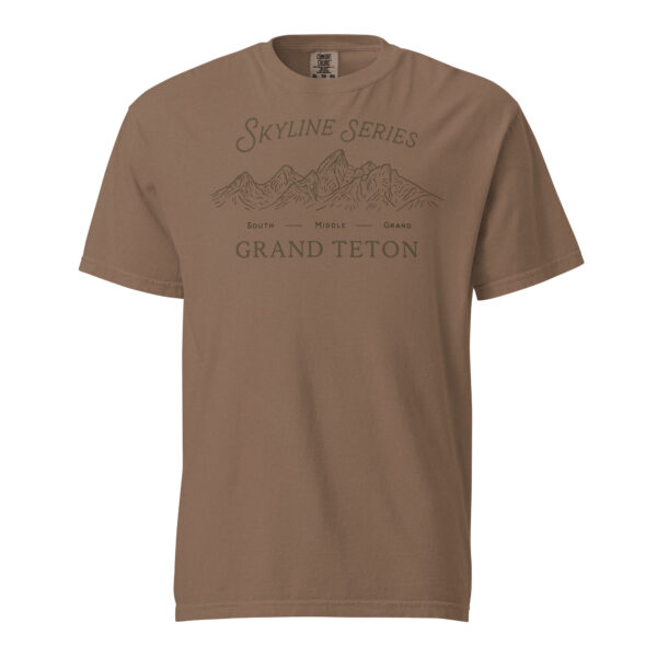 Grand Teton Skyline Series Comfort Colors Shirt - Image 6