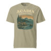 Acadia National Park Vintage Poster Comfort Colors Shirt