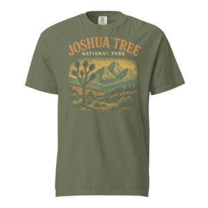 Joshua Tree National Park Poster Comfort Colors Shirt