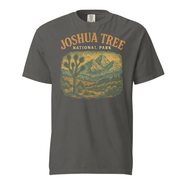 Joshua Tree National Park Poster Comfort Colors Shirt - Image 2