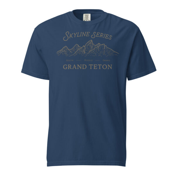 Grand Teton Skyline Series Comfort Colors Shirt - Image 3