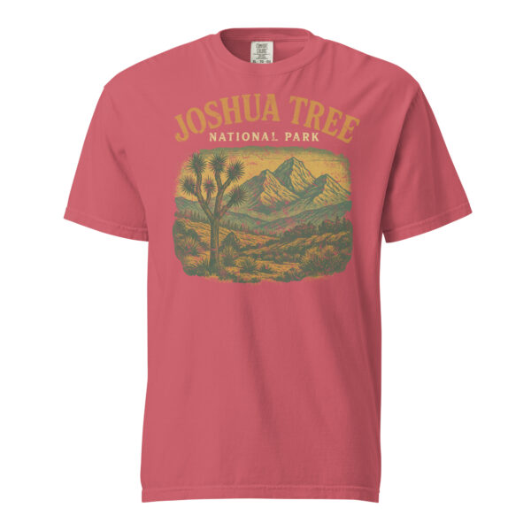 Joshua Tree National Park Poster Comfort Colors Shirt - Image 7